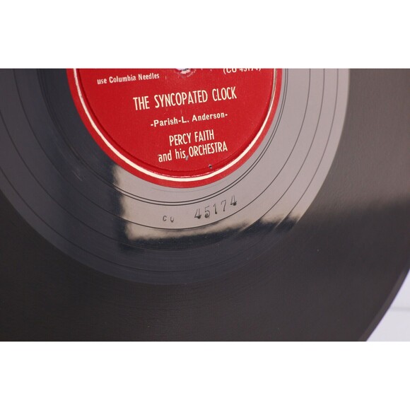 Percy Faith - On Top Of Old Smoky / Syncopated Clock 1951 10" 78rpm Record 39328 - Picture 13 of 16
